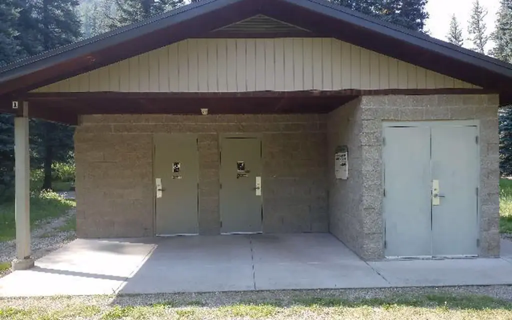 West Dolores Campground, a Forest Service campground