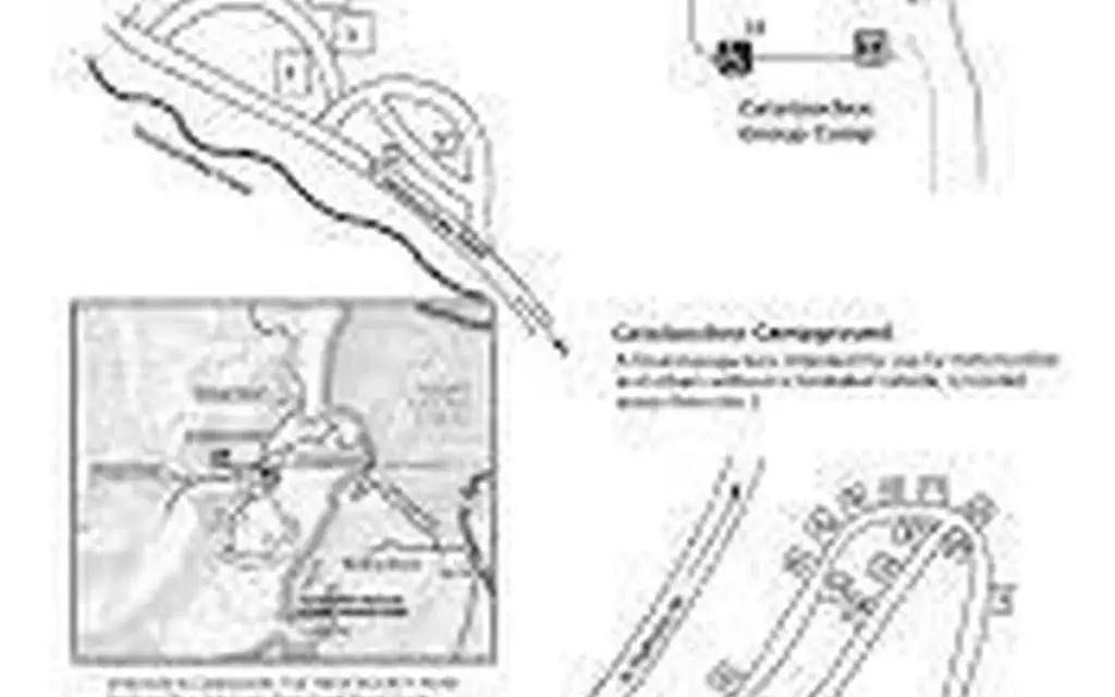 Cataloochee Campground, a National Park Service campground