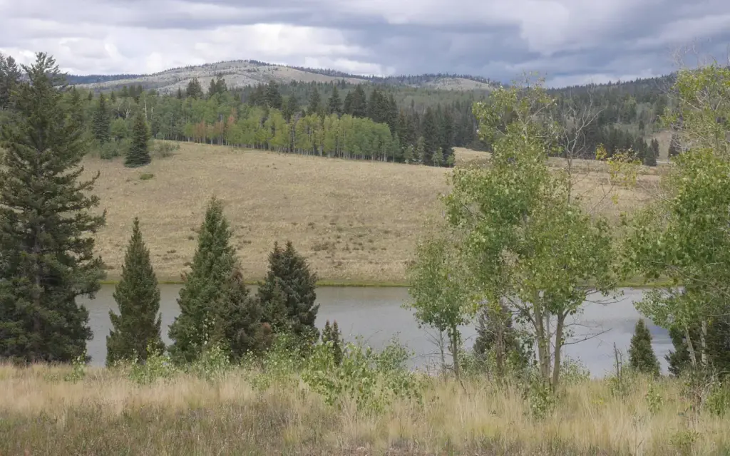 Hopewell Lake Campground, a Forest Service campground
