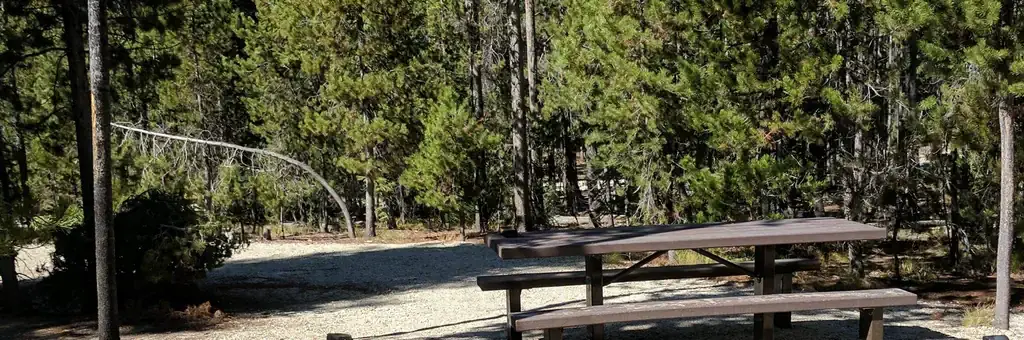 Boundary Creek Campground, a Forest Service campground