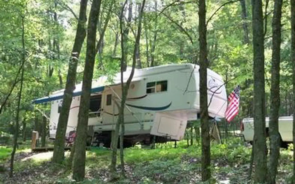 Peaks of Otter Campground, a National Park Service campground