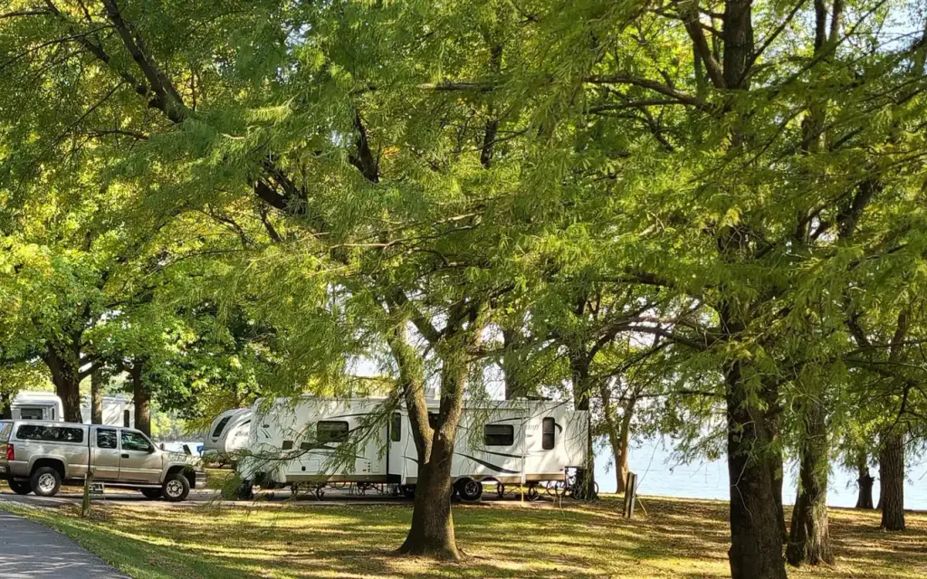 Boulder Campground, an Army Corps campground
