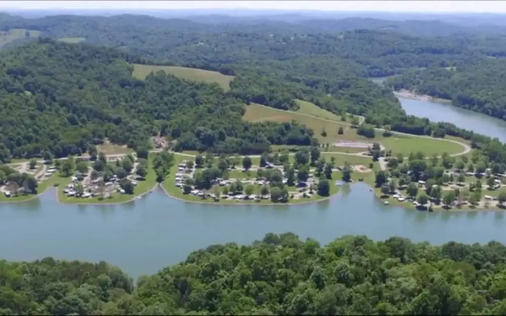 Bulltown Camp, an Army Corps campground