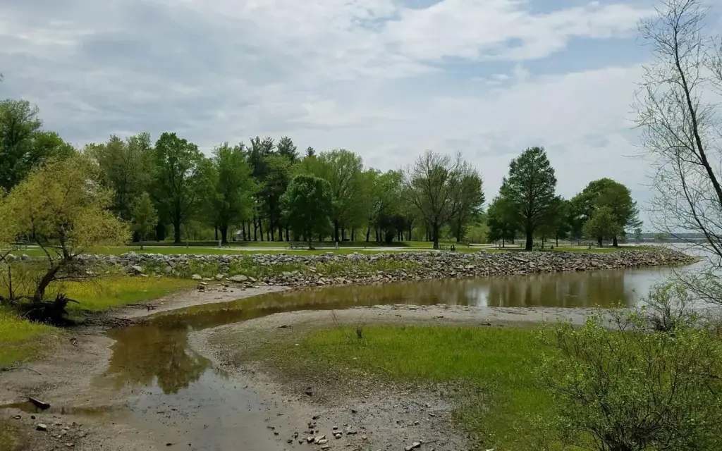 Coles Creek Campground, an Army Corps campground
