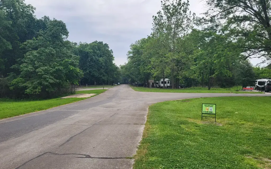 Coon Creek, an Army Corps campground