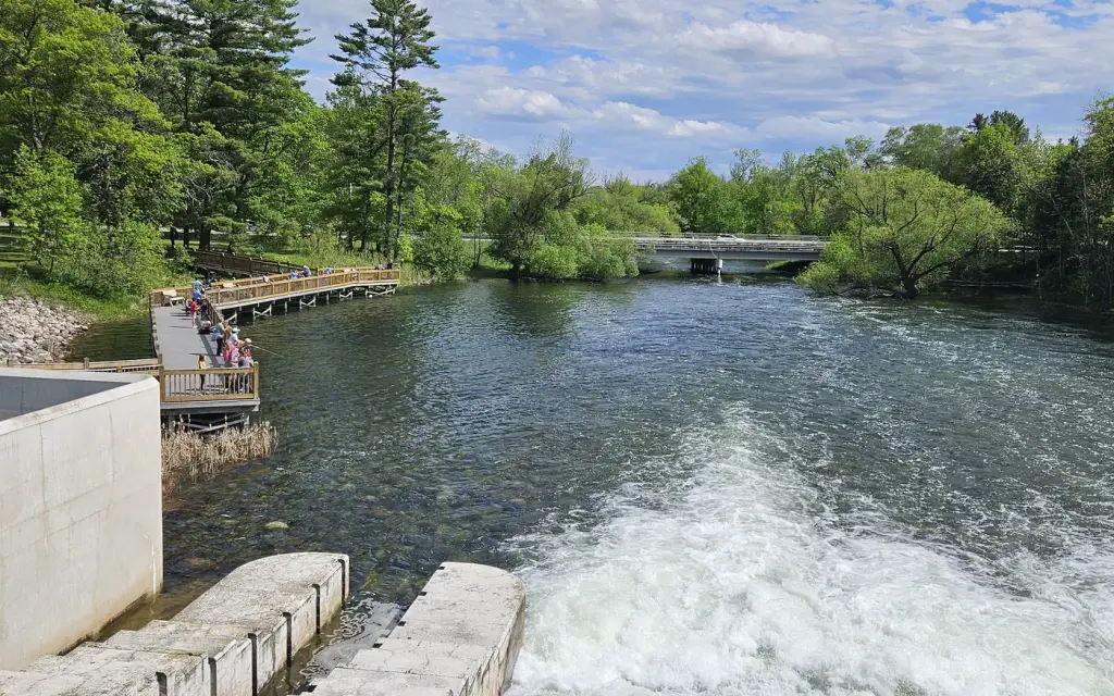 Cross Lake Recreation Area, an Army Corps campground