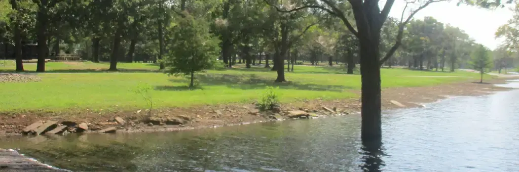 Flat Rock Creek, an Army Corps campground