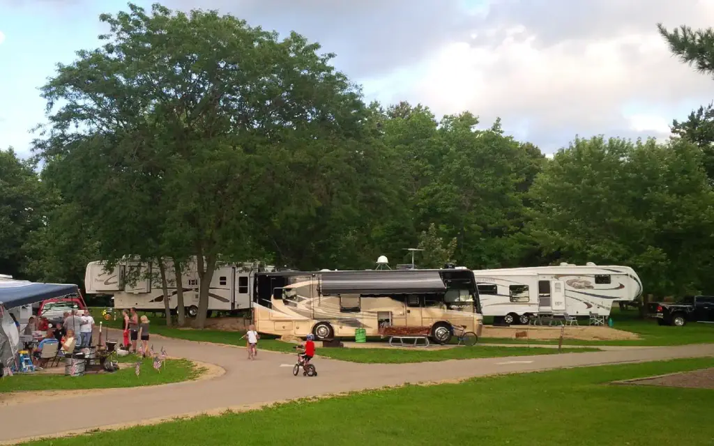 Grant River, an Army Corps campground