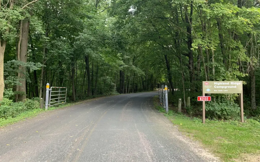 Highland Ridge, an Army Corps campground