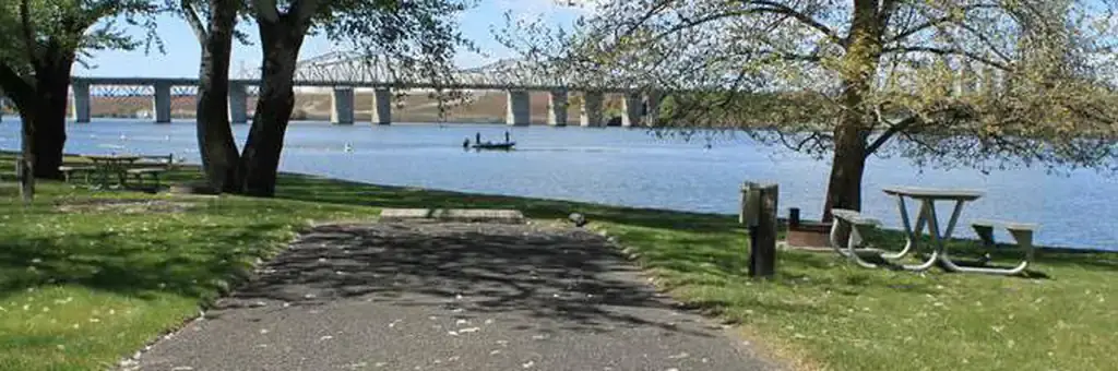Hood Park, an Army Corps campground