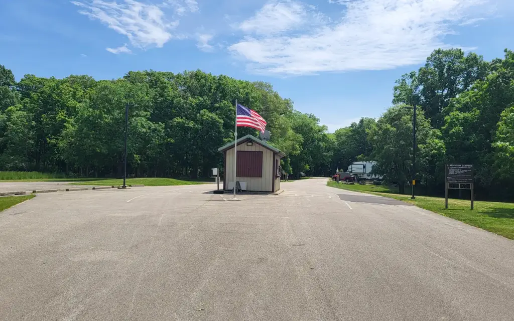 Opossum Creek, an Army Corps campground