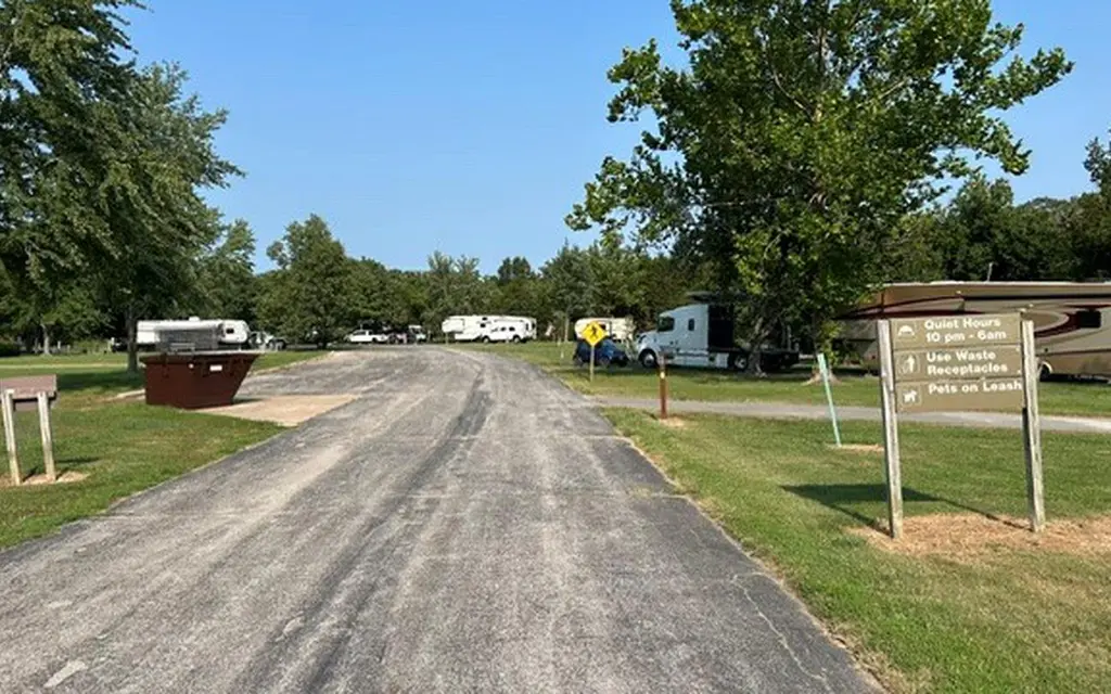 Ray Behrens, an Army Corps campground