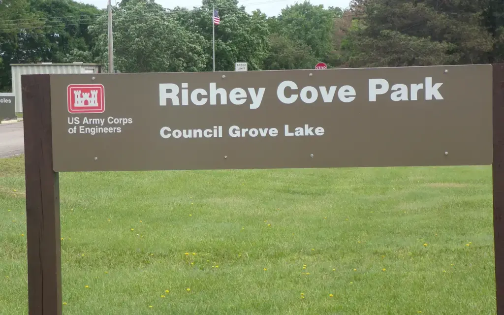 Richey Cove, an Army Corps campground