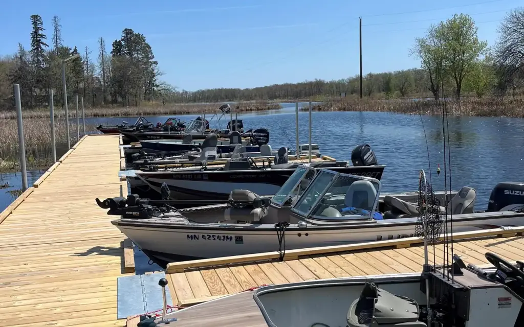 Sandy Lake, an Army Corps campground