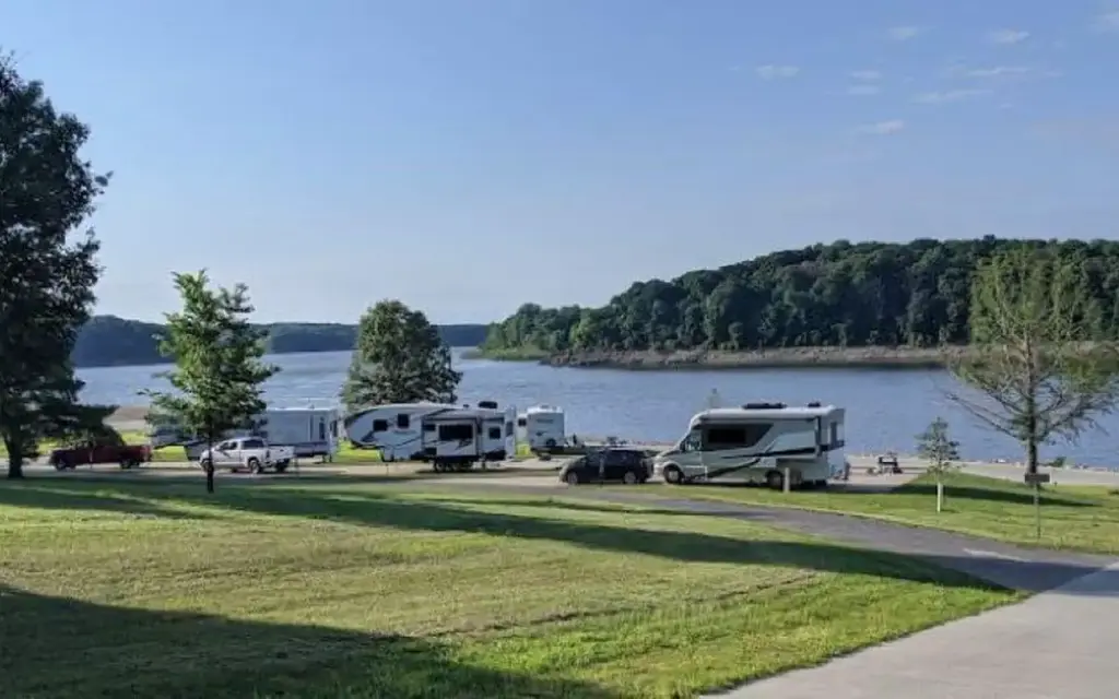 Sugar Bottom Campground, an Army Corps campground