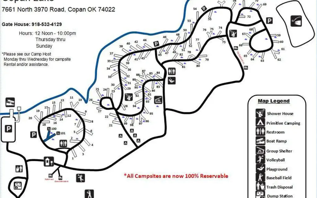 Washington Cove, an Army Corps campground