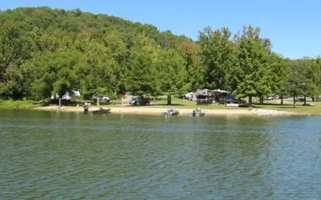 Peoples Creek, an Army Corps campground