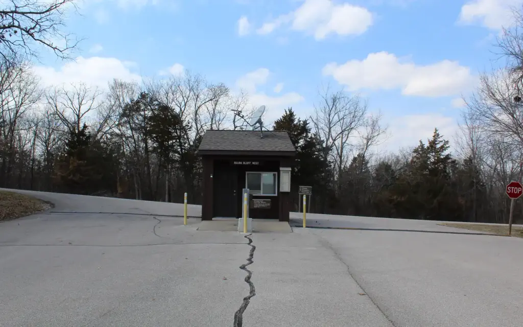 Ruark Bluff West, an Army Corps campground