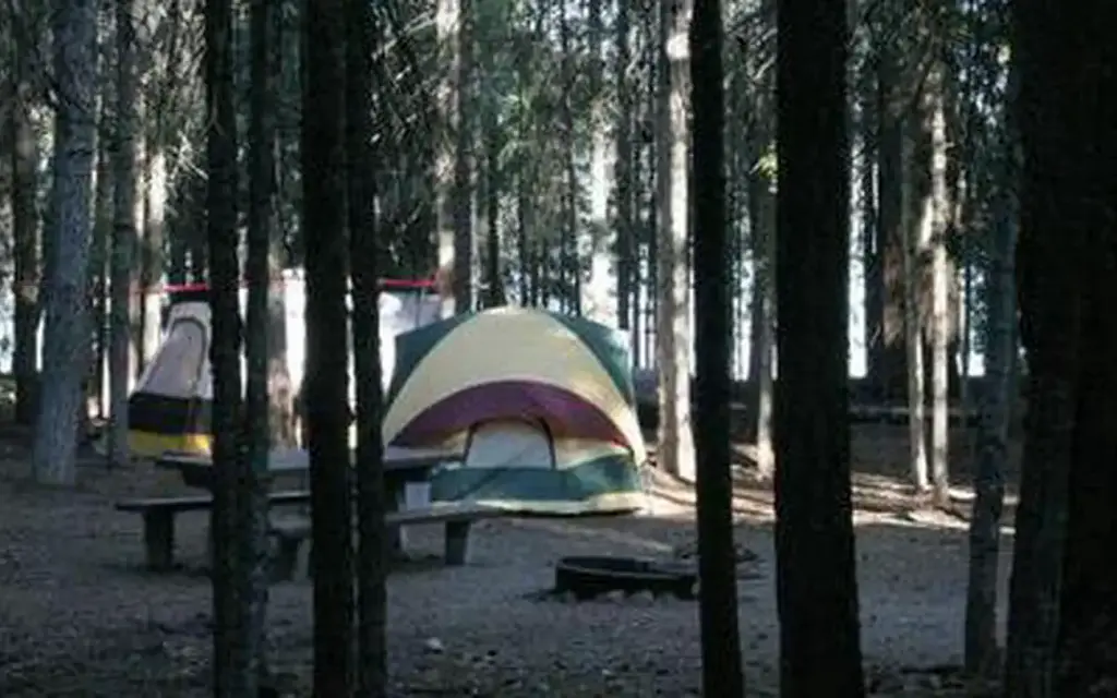 Sunset - Lake of the Woods, a Forest Service campground