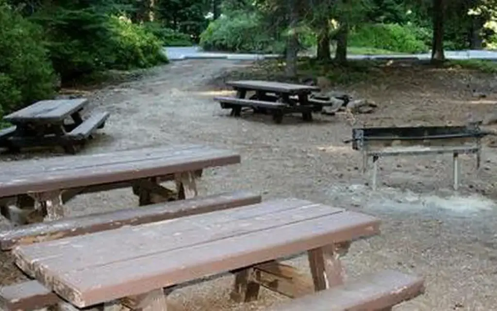 Rainbow Bay, a Forest Service group camp