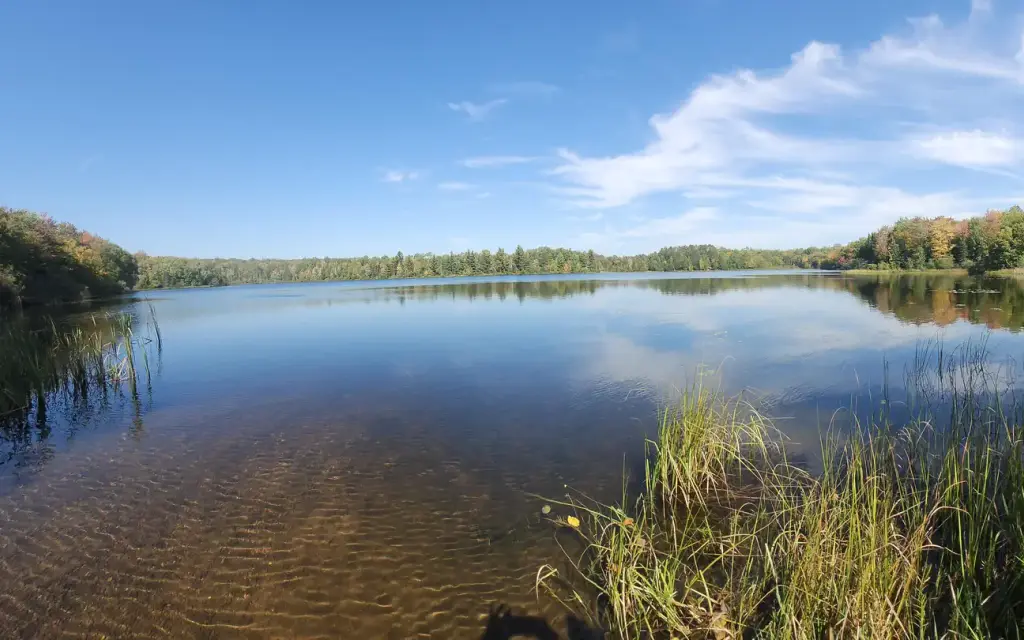 Beaver Lake, a Forest Service campground