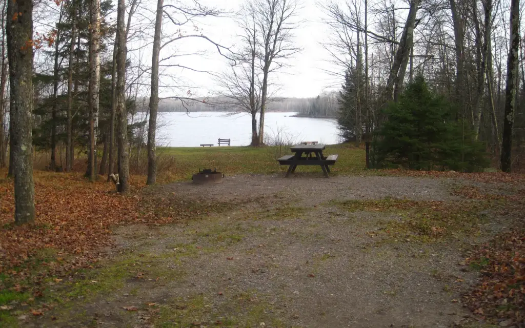 Sailor Lake, a Forest Service campground