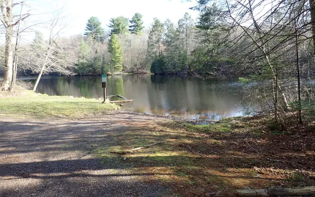 Spearhead Point, a Forest Service campground