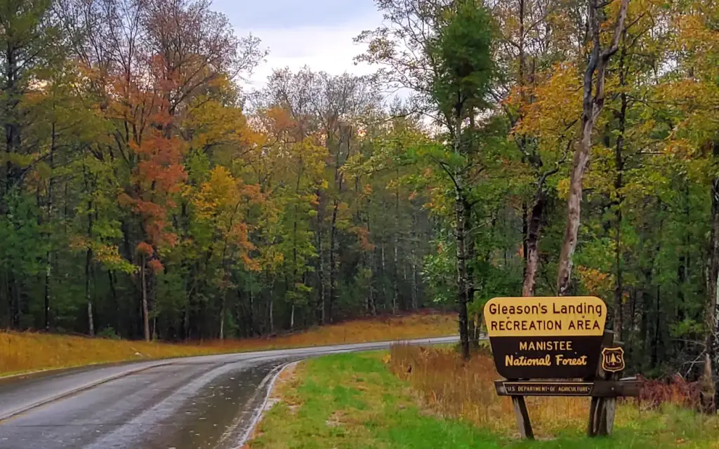 Gleasons Landing, a Forest Service campground