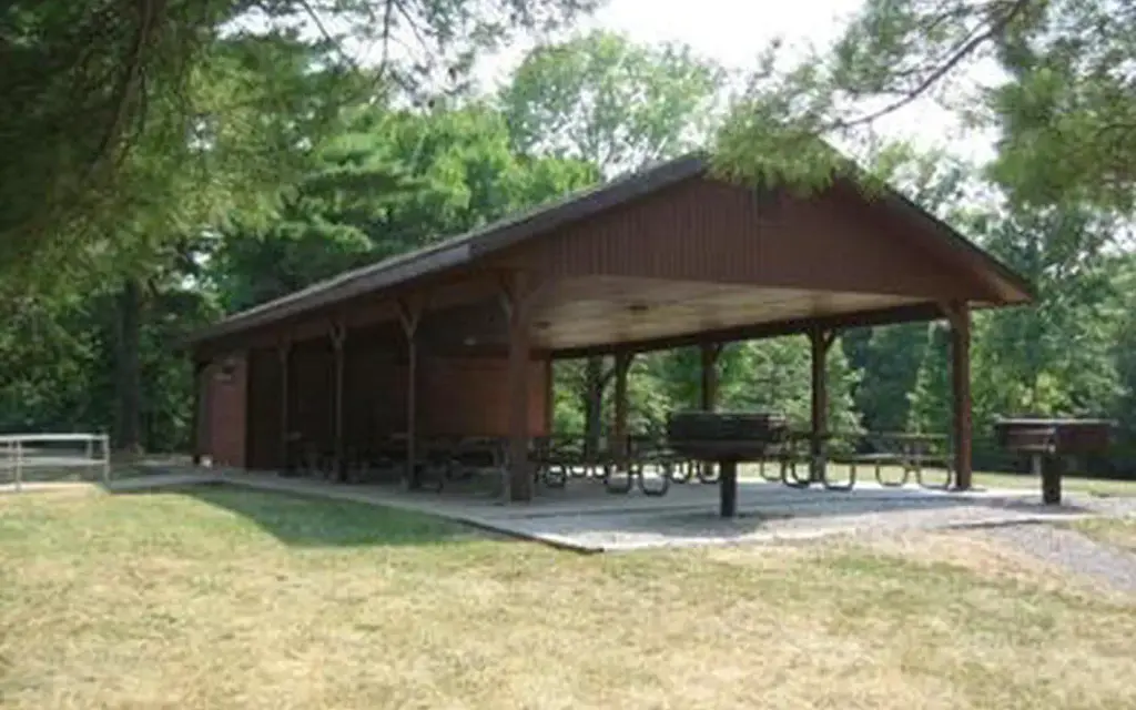 Dam East - McNair Campground, an Army Corps campground