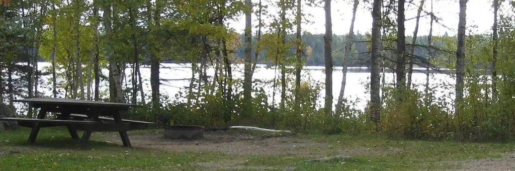 Birch Lake Campground, a Forest Service campground