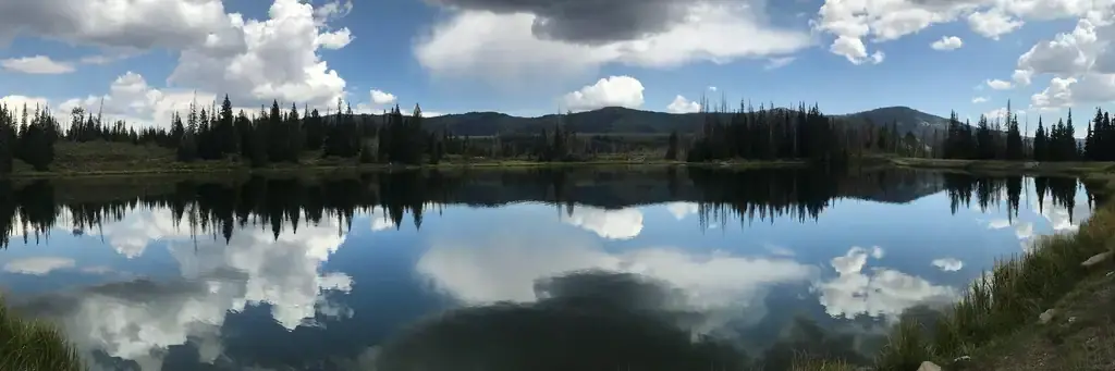 Potters Pond, a Forest Service campground