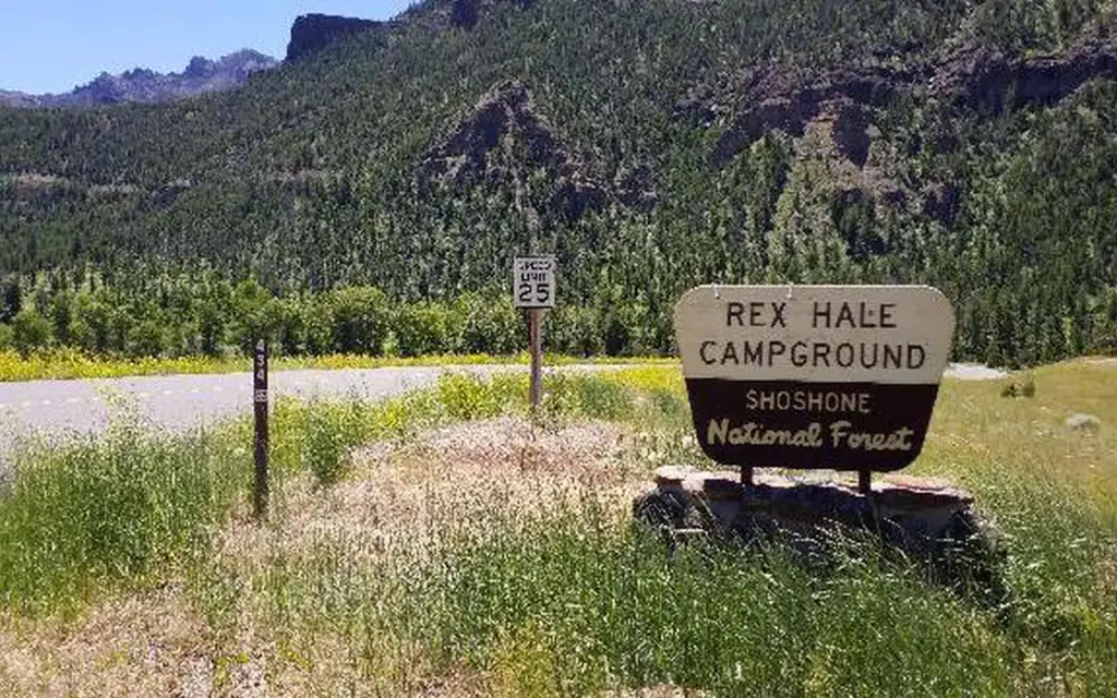 Rex Hale, a Forest Service campground