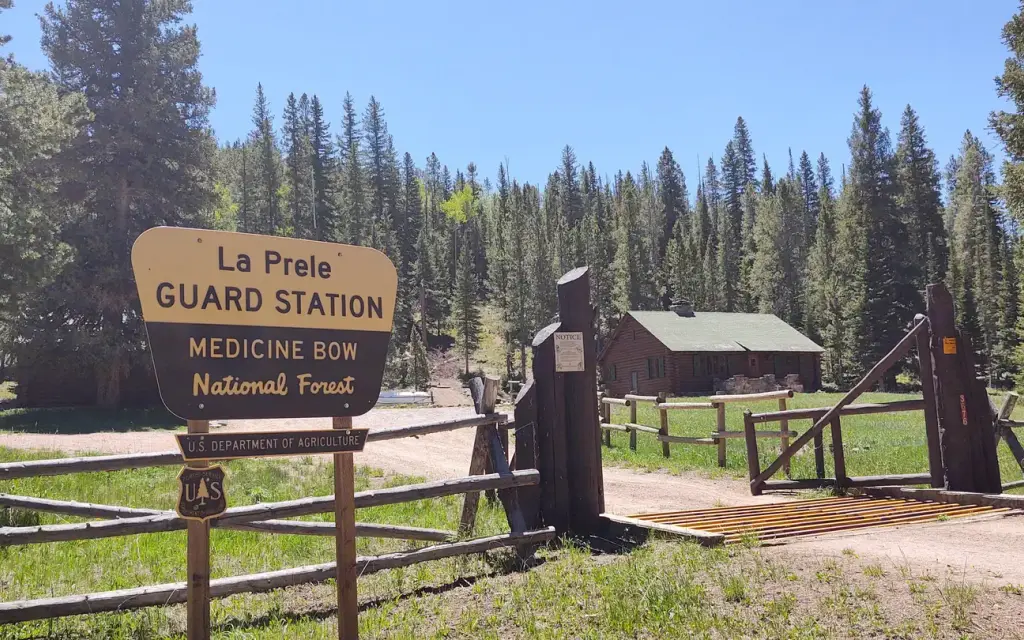 La Prele Guard Station, a Forest Service cabin rental