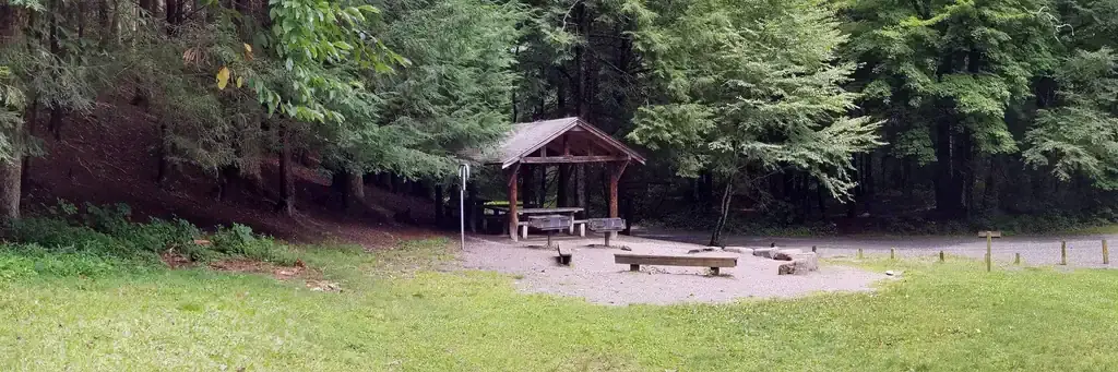 Briar Bottom Group Campground, a Forest Service group camp
