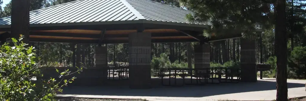 Crook Campground, a Forest Service group camp