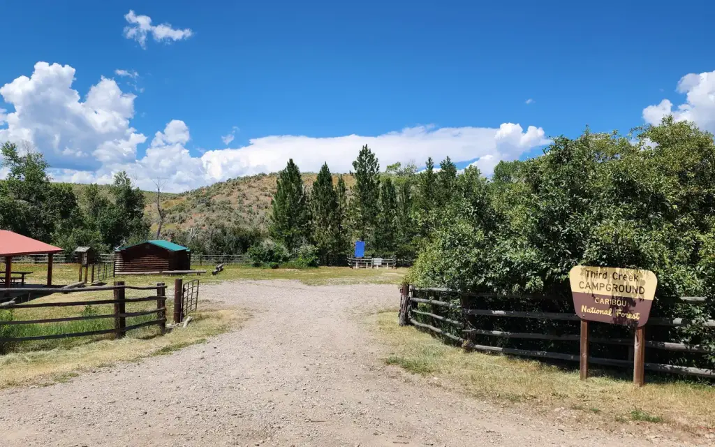 Third Creek Group Site, a Forest Service group camp