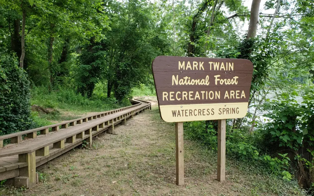 Watercress, a Forest Service campground