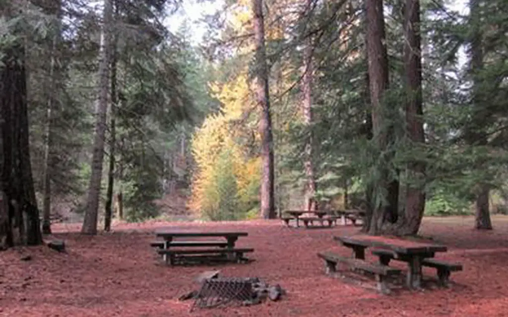 Kaner Flat Group Site, a Forest Service group camp