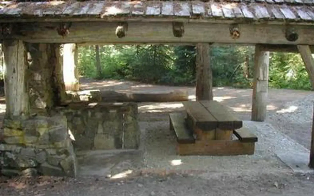 Silver Falls Group Site, a Forest Service group camp