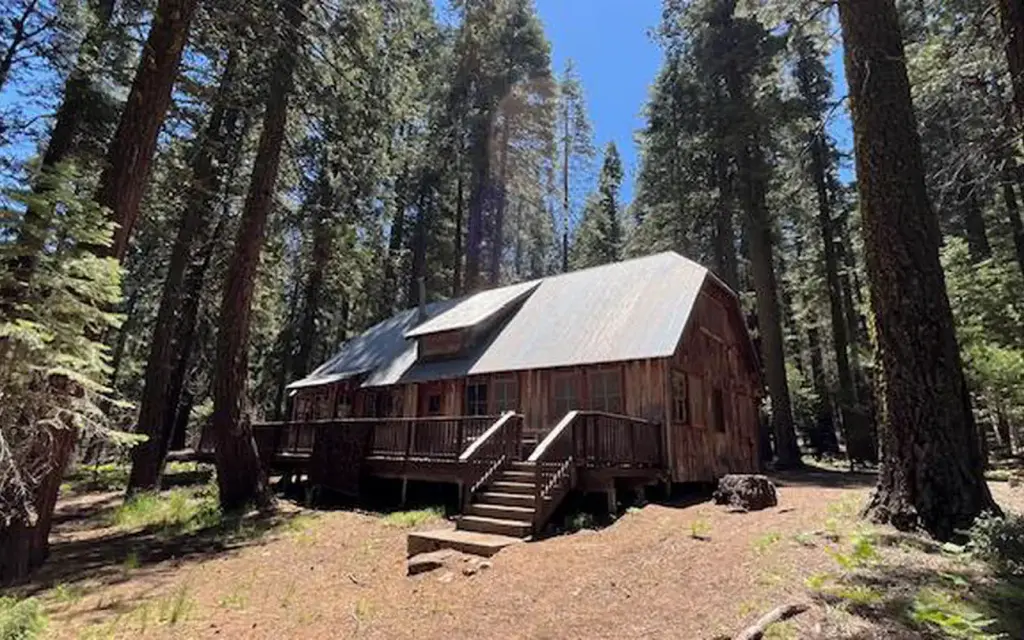 Harvey West Cabin, a Forest Service cabin rental