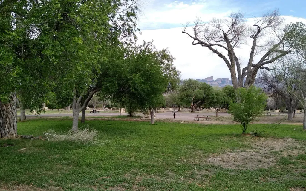 Rio Grande Village Group Campground, a National Park Service group camp