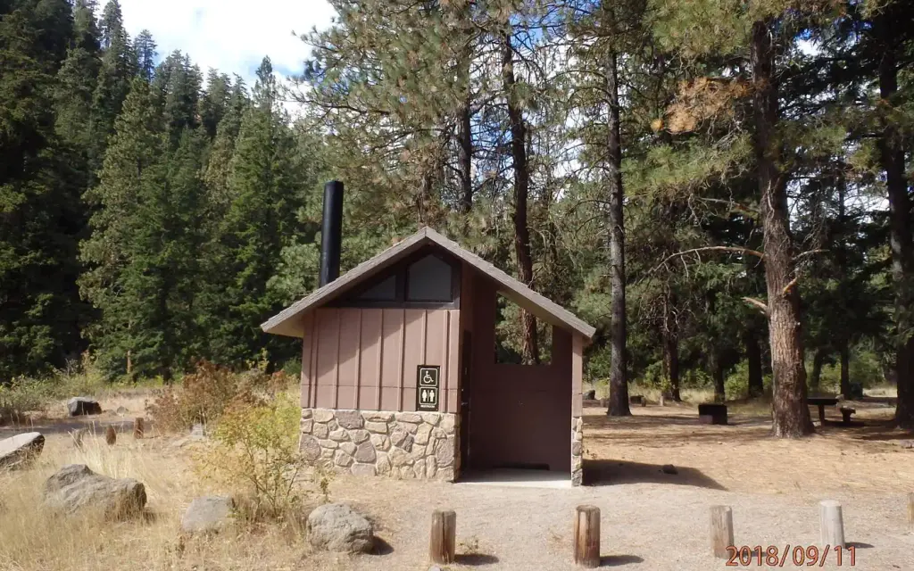 Willows Campground, a Forest Service campground
