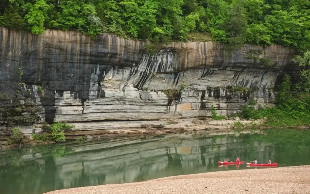 Buffalo Point, a National Park Service campground