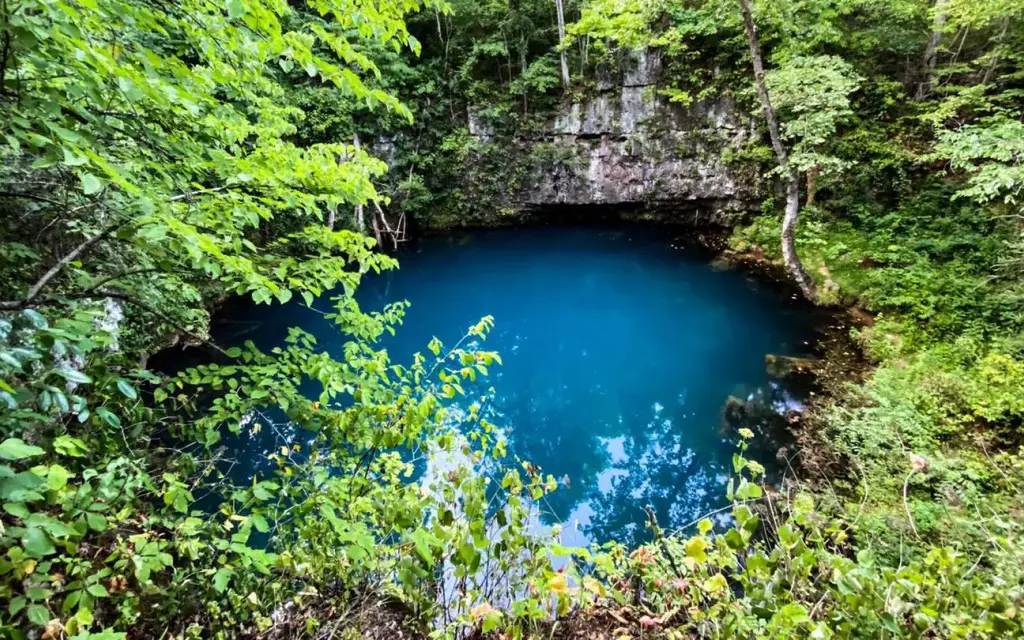 Round Spring, a National Park Service campground