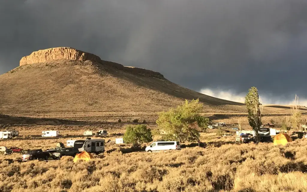 Elk Creek Campground, a National Park Service campground