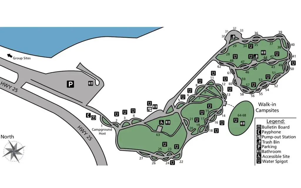 Fort Spokane, a National Park Service campground
