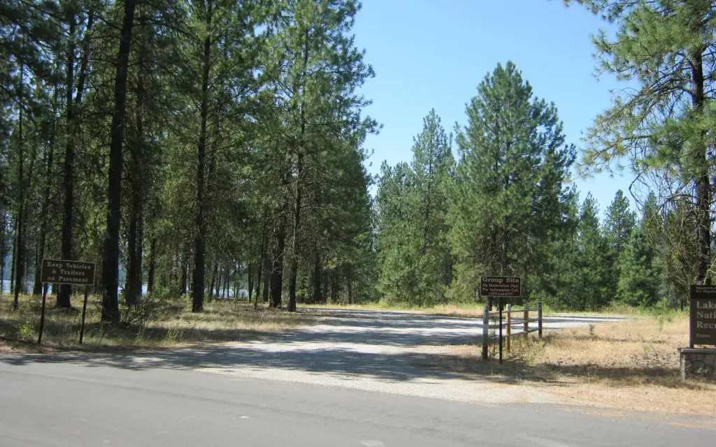 Evans Group Camp, a National Park Service group camp