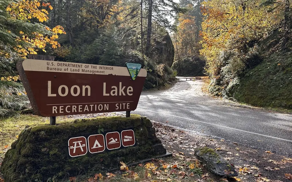 Loon Lake Recreation Site, a BLM campground
