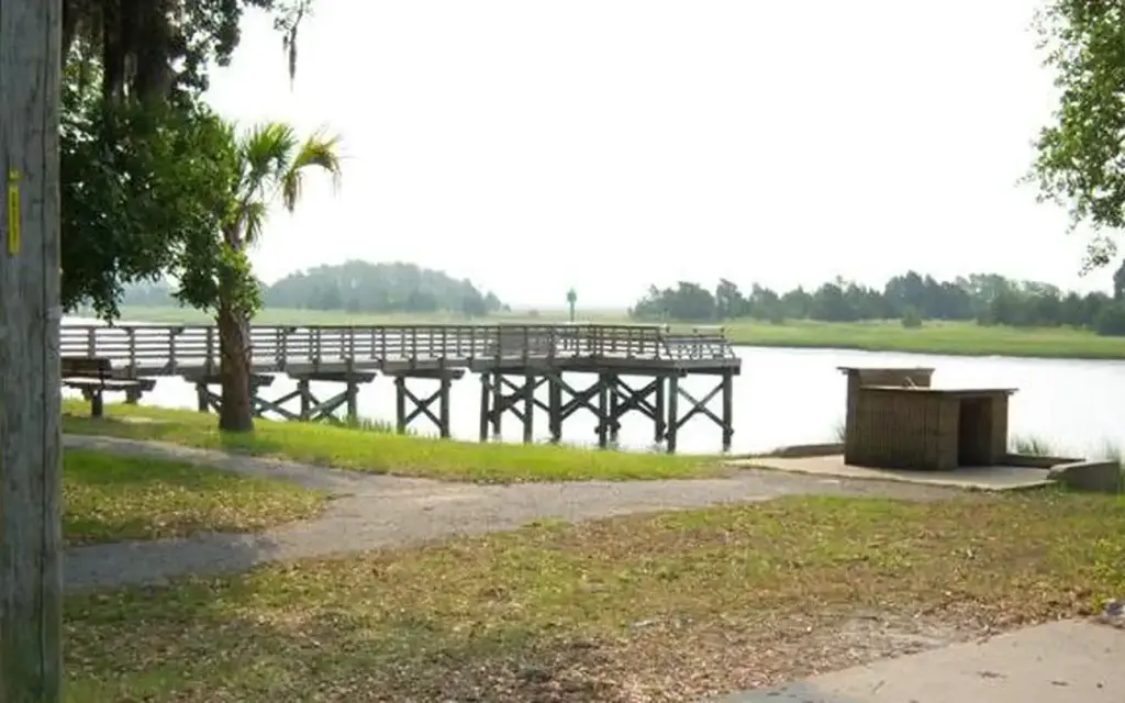 Buck Hall Recreation Area, a Forest Service campground