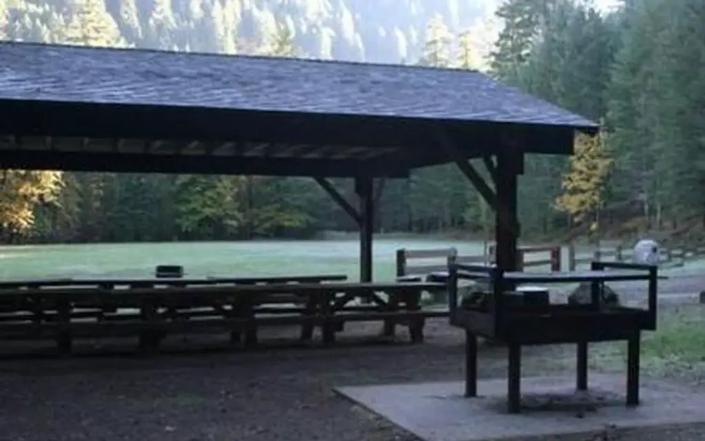 Steamboat Ball Field Group Site, a Forest Service group camp